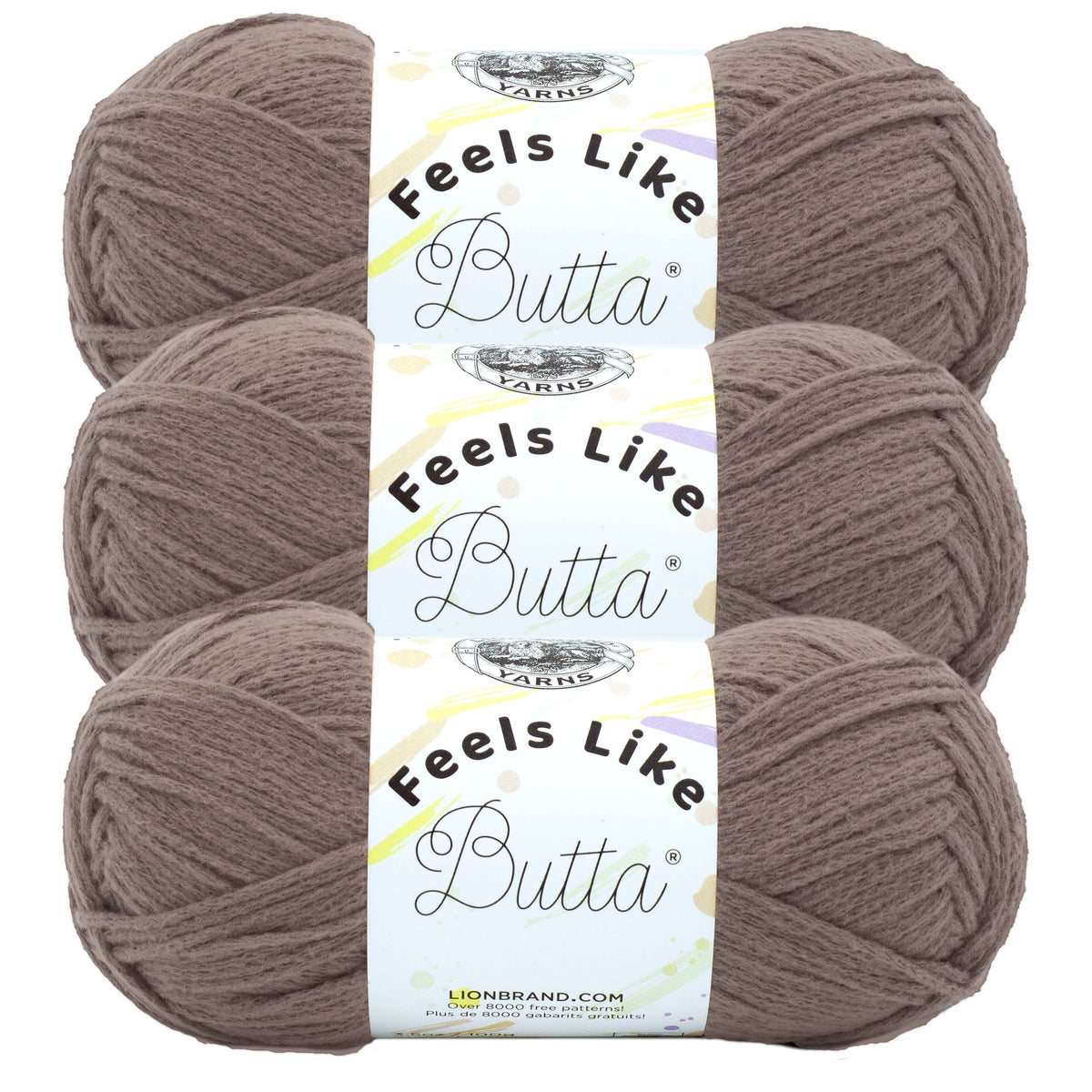 Lion Brand Yarn Feels Like Butta Cocoa