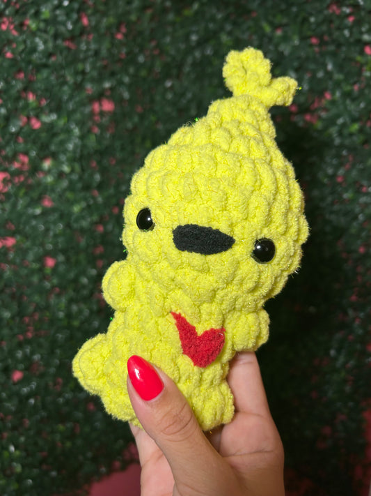 Grinch Amigurumi Plushie, Christmas Plush