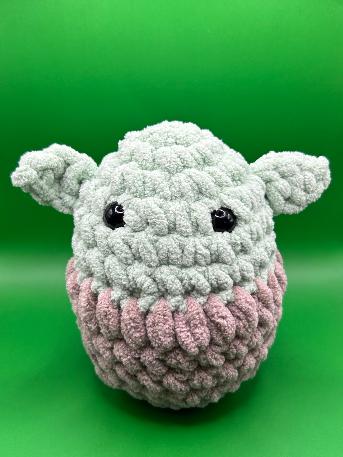 Baby Alien Crochet Plushie , Cute Stuffed Animal