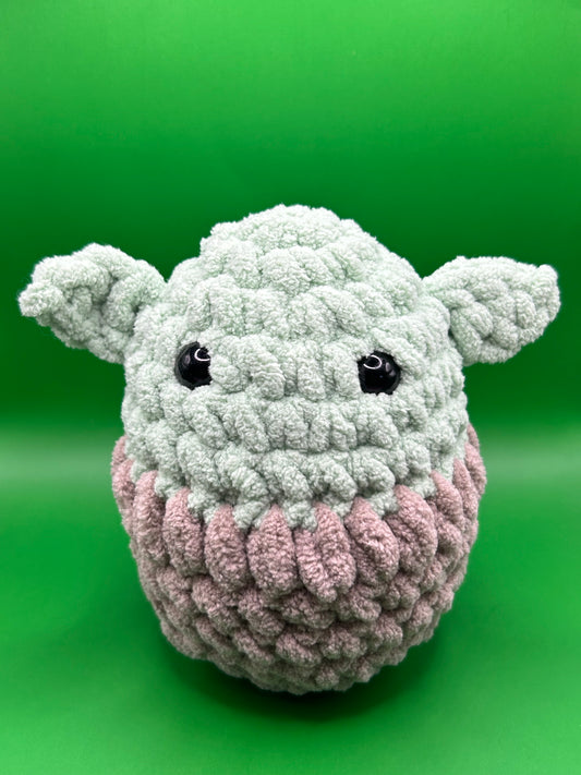 Baby Alien Crochet Plushie , Cute Stuffed Animal