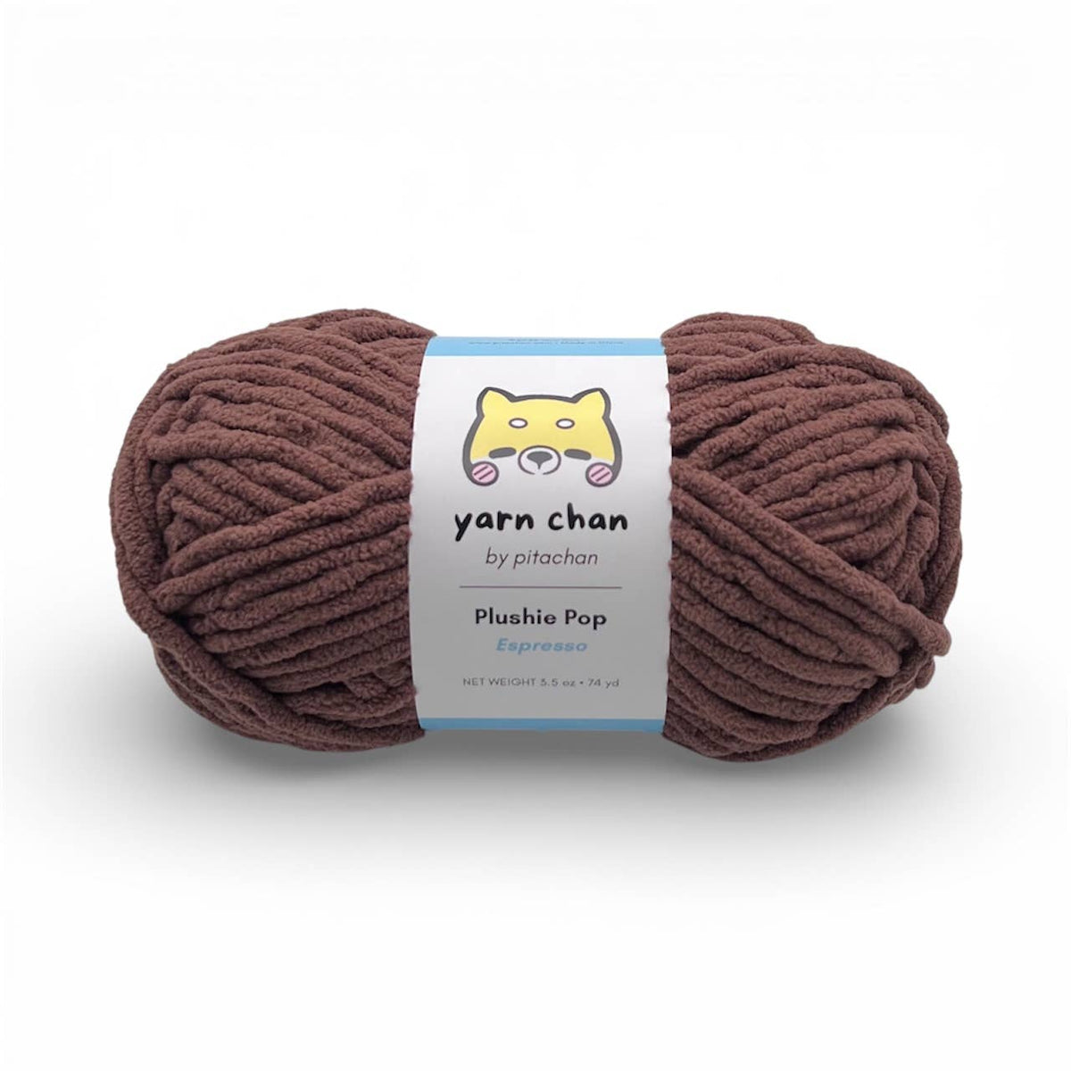 Yarn Chan Plushie Pop Yarn Espresso