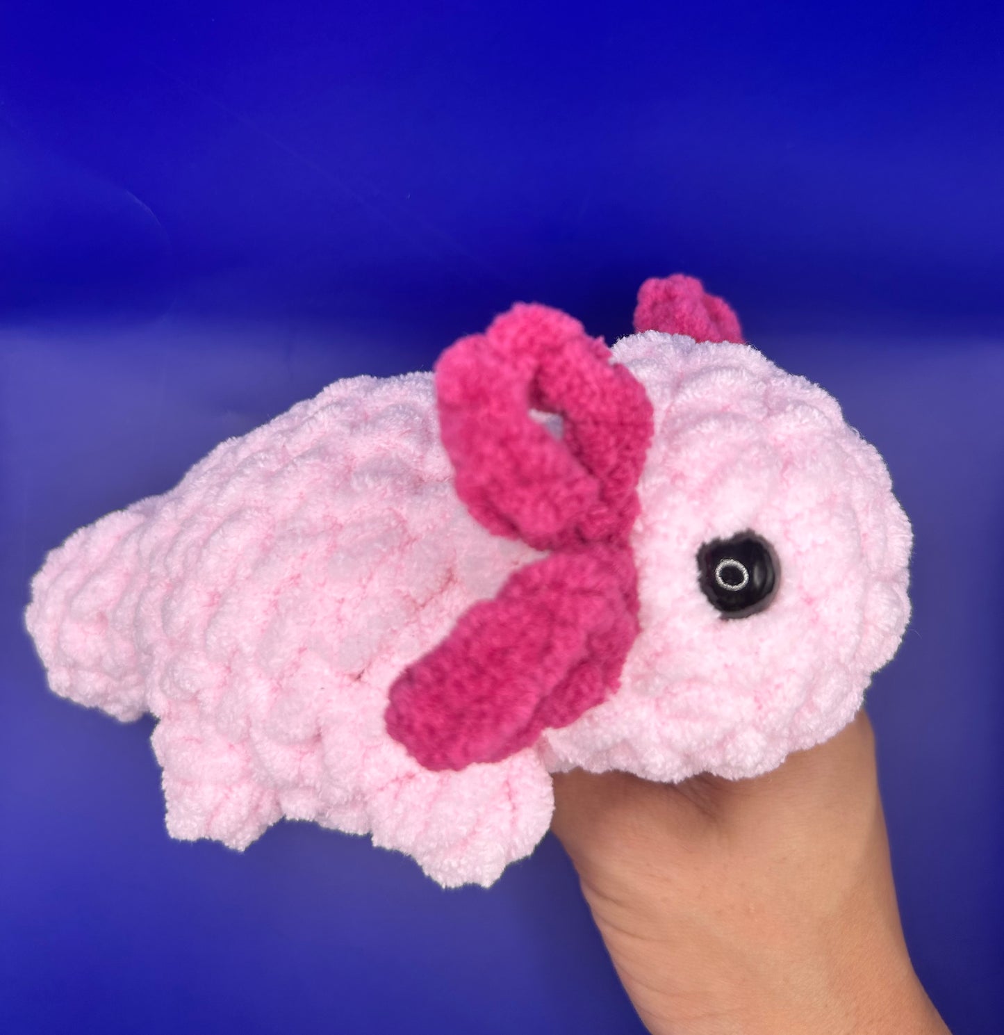 Axolotl Crochet Plushie