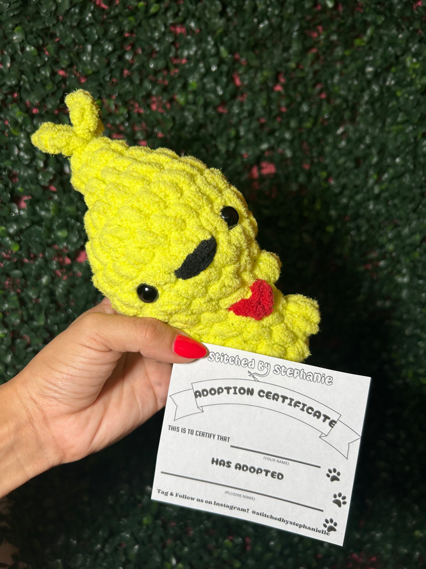Grinch Amigurumi Plushie, Christmas Plush