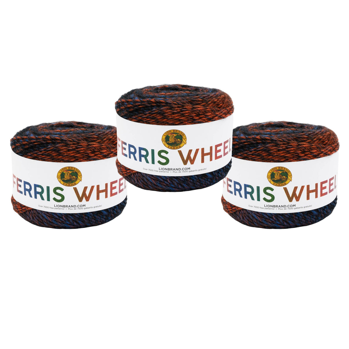 Lion Brand Yarn Ferris Wheel Bedrock