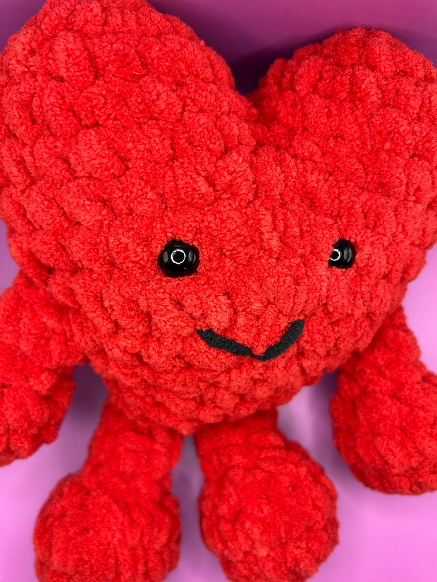Red Heart Plushie Pal