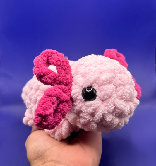 Axolotl Crochet Plushie