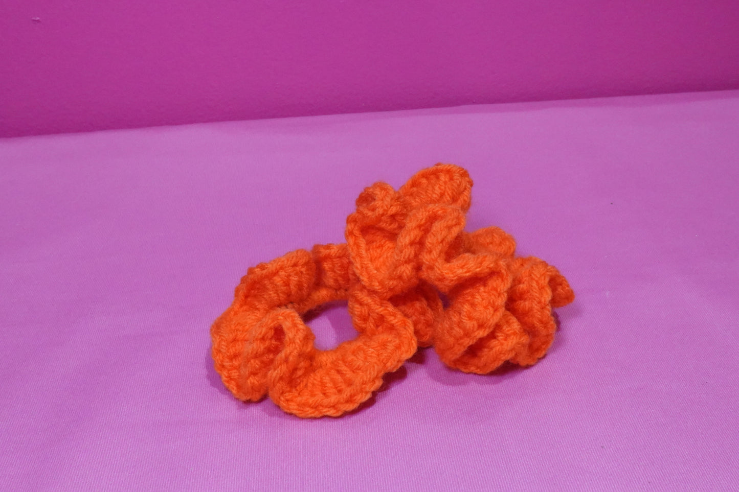 Crochet Scrunchies – Soft No-Tug Hair Accessory in Multiple Colors
