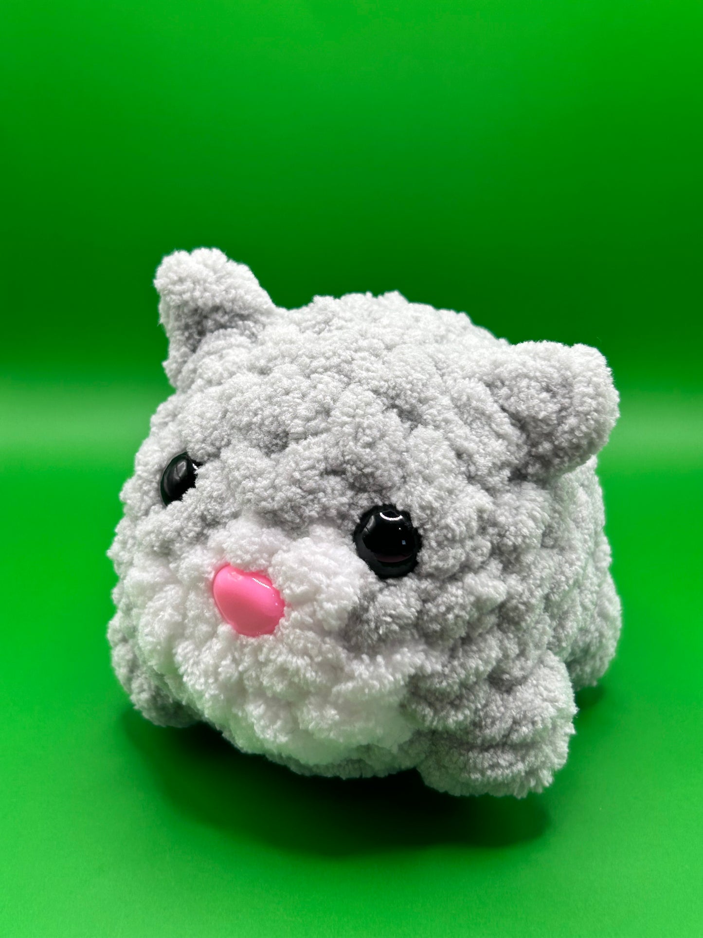 Loaf Cat Crochet Plushie