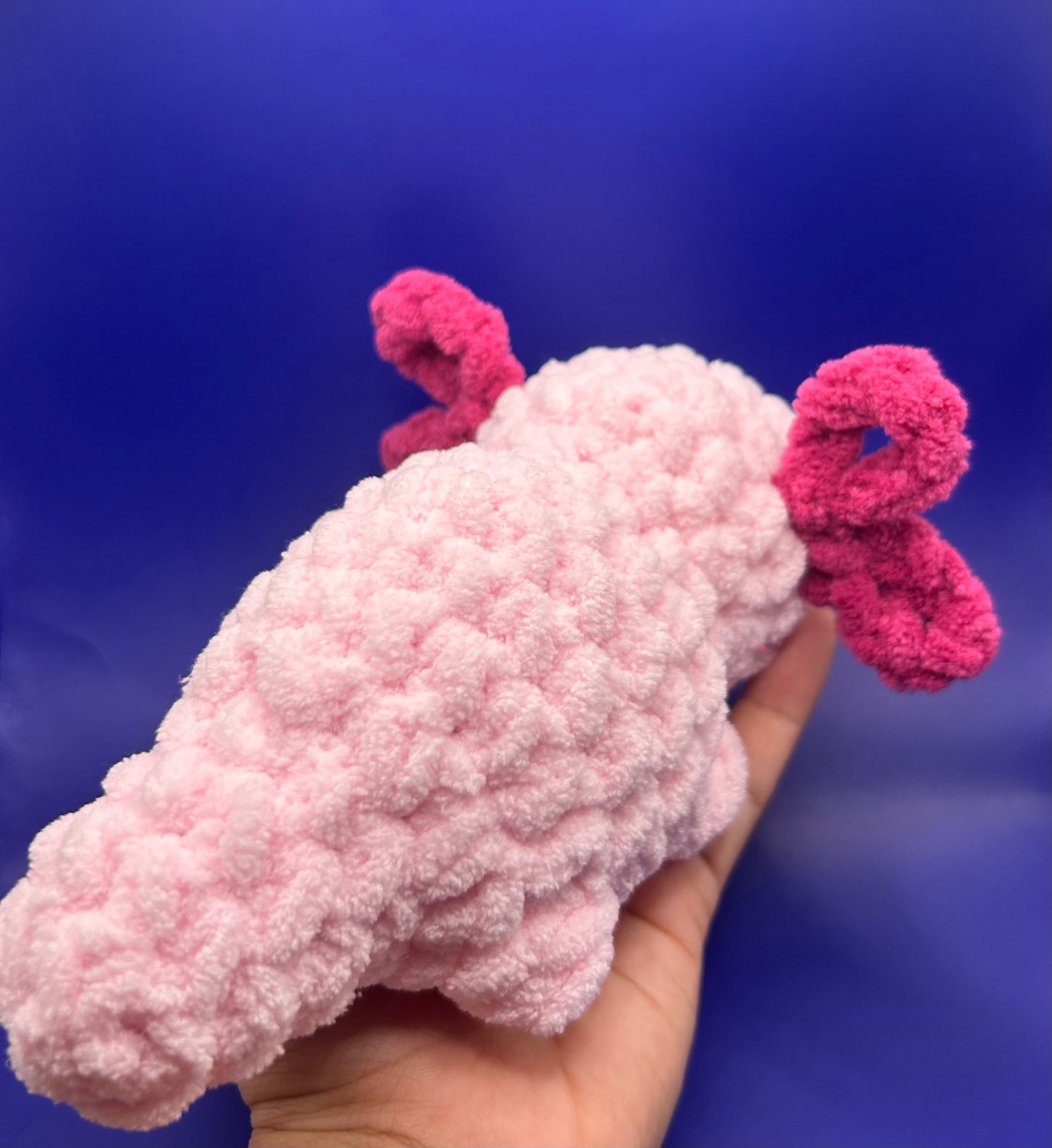 Axolotl Crochet Plushie