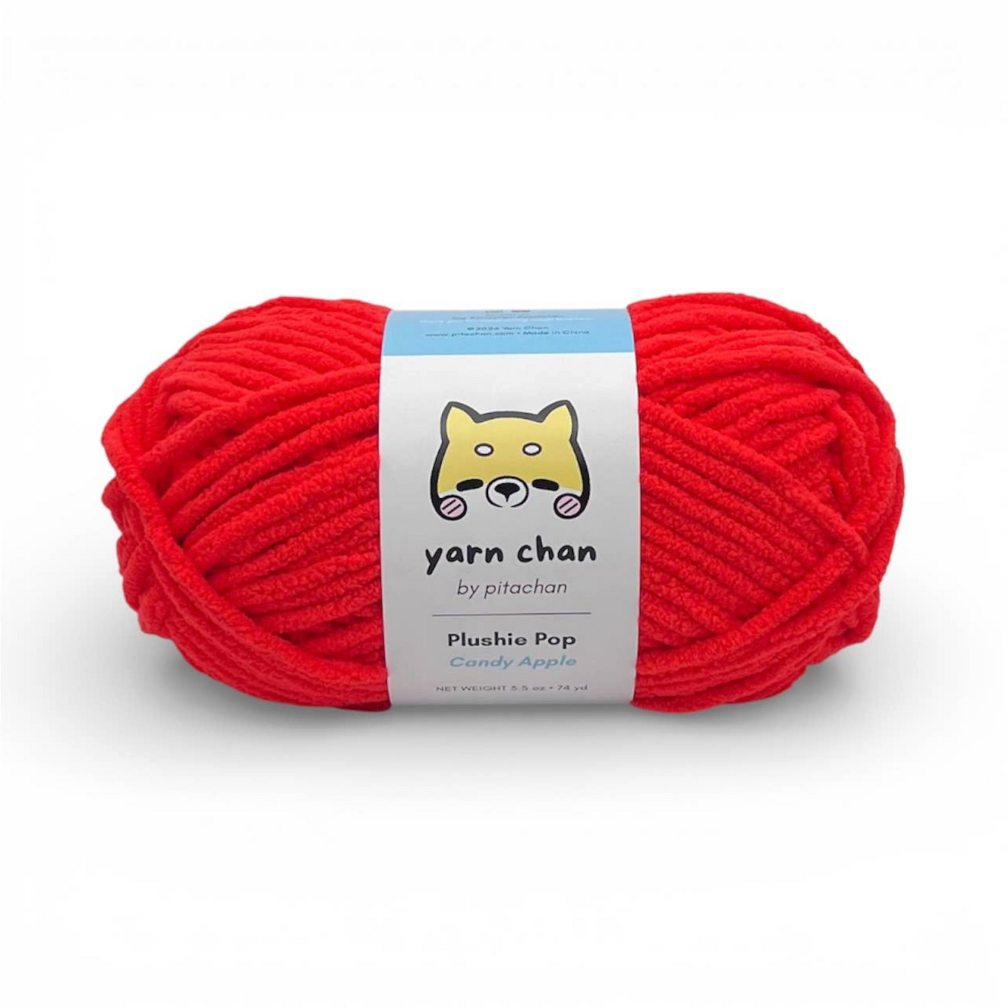 Candy Apple Yarn Chan Plushie Pop Yarn