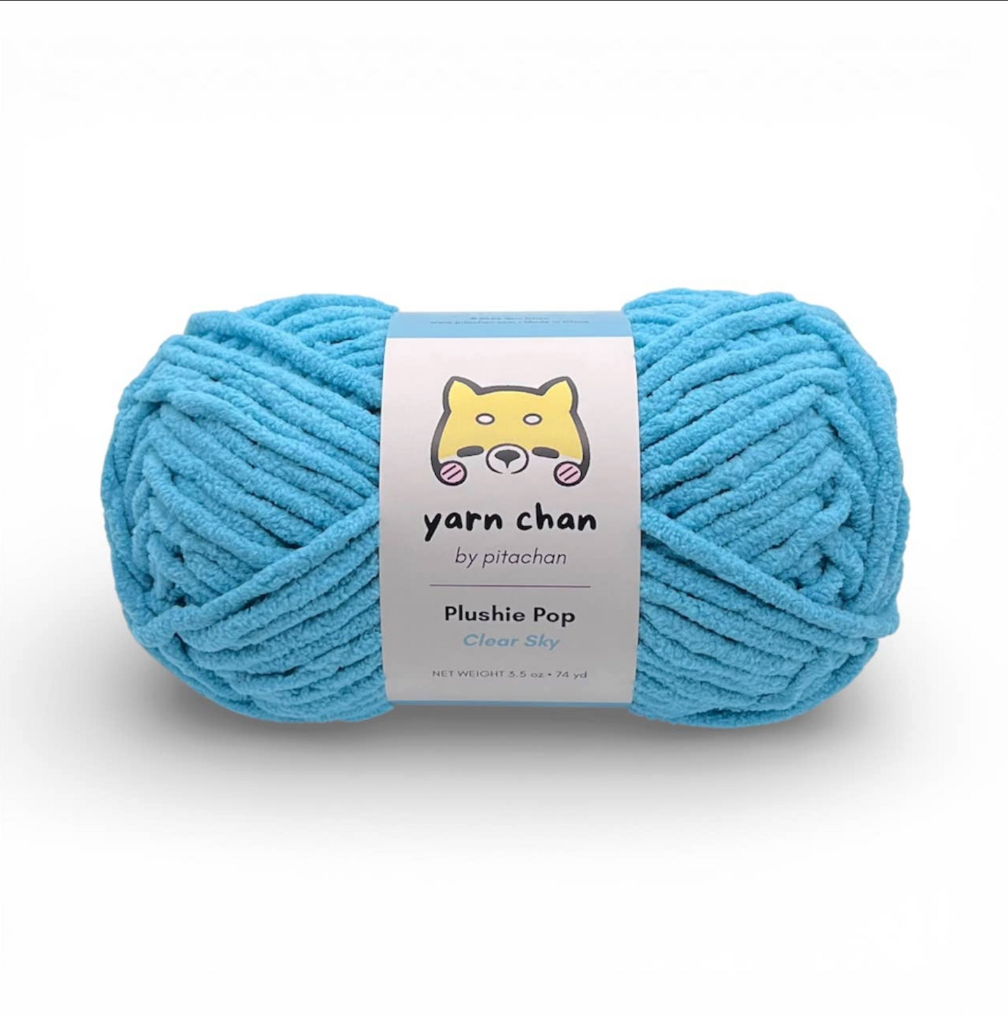 Clear Sky Yarn Chan Plushie Pop Yarn