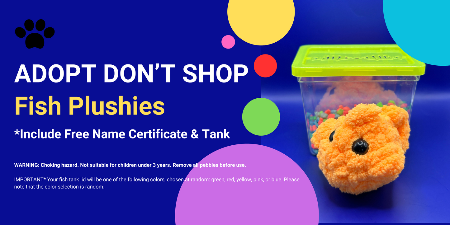 Fish Crochet Plushie