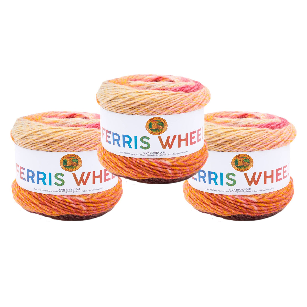 Lion Brand Yarn Ferris Wheel Cherry On Top