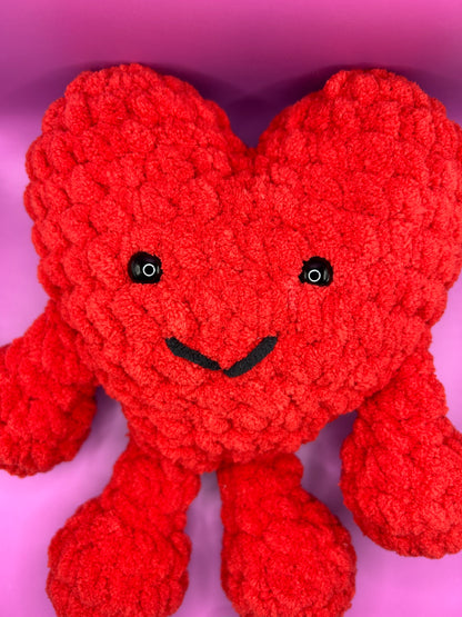 Red Heart Plushie Pal