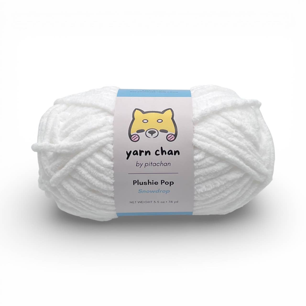 Yarn Chan Plushie Pop Yarn: Snowdrop