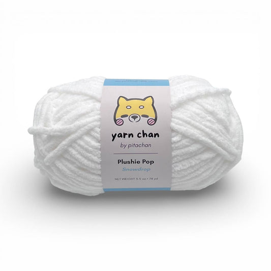 Yarn Chan Plushie Pop Yarn: Snowdrop