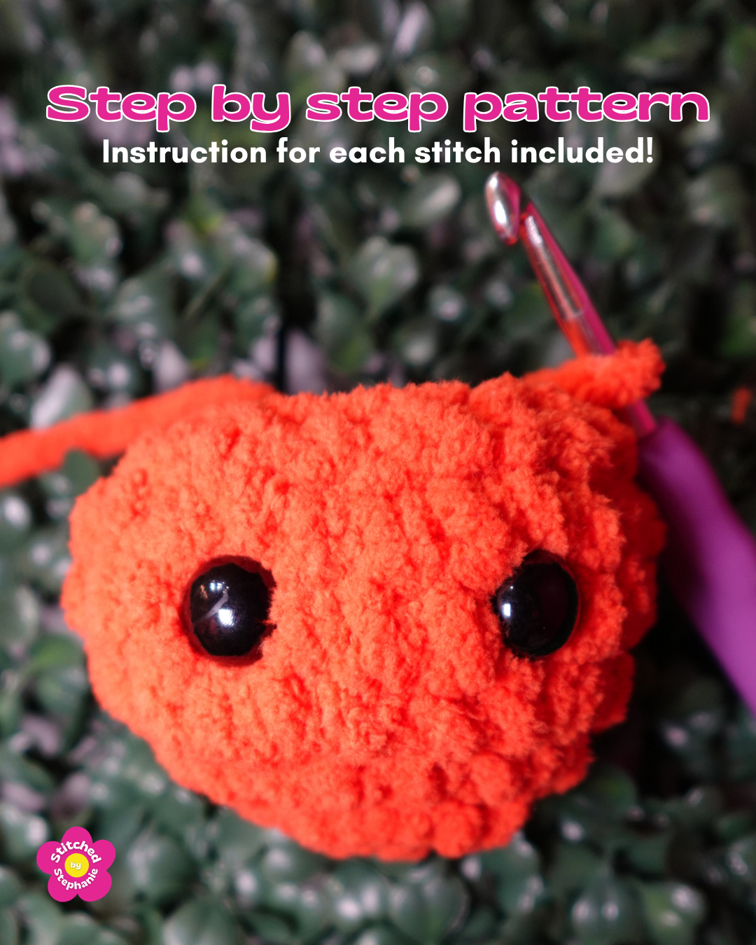 Beginner Crochet Pumpkin Pattern - DOWNLOADABLE PDF