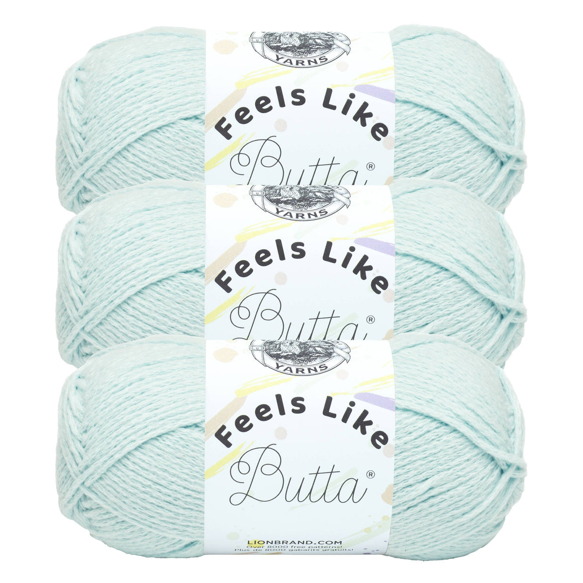Lion Brand Yarn Feels Like Butta Seagreen