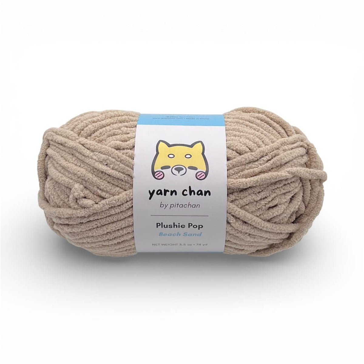 Yarn Chan Plushie Pop Yarn Beach Sand