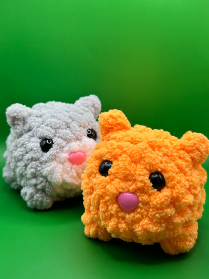 Loaf Cat Crochet Plushie
