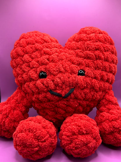 Red Heart Plushie Pal