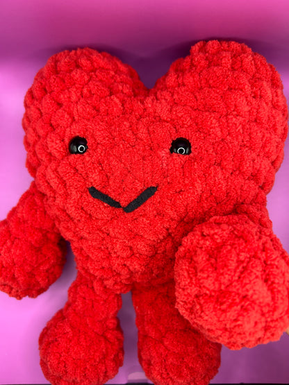 Red Heart Plushie Pal