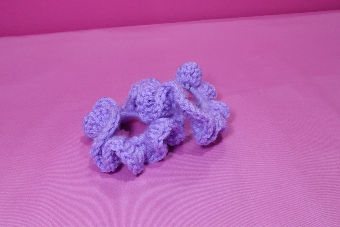 Crochet Scrunchies – Soft No-Tug Hair Accessory in Multiple Colors