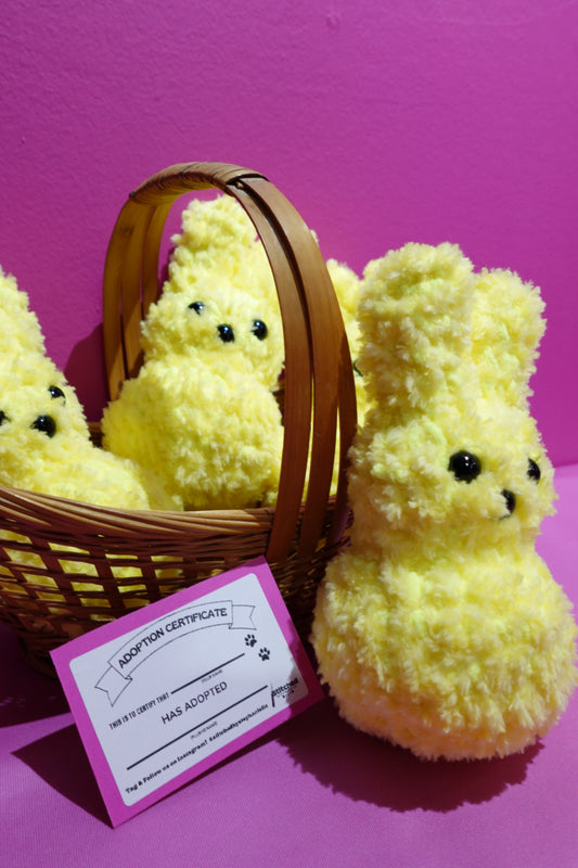 The "Forever" Peep – Hand-Crocheted Easter Chick Plushie