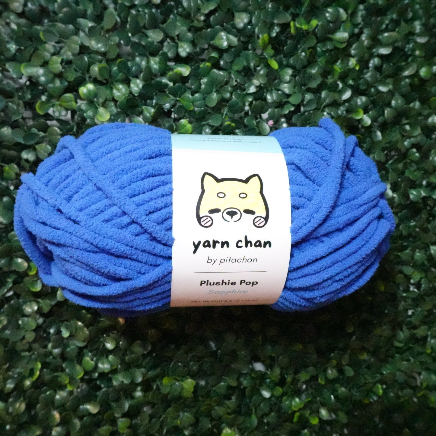 Yarn Chan Plushie Pop Yarn | Sapphire
