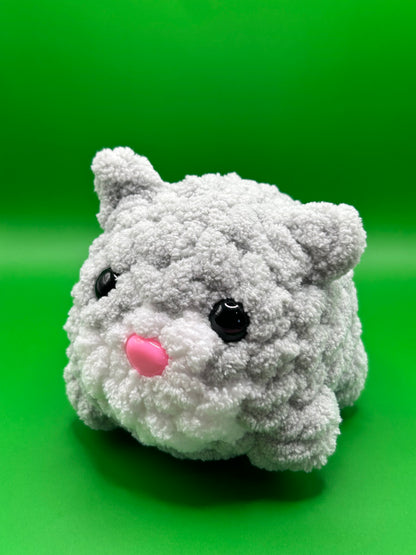 Loaf Cat Crochet Plushie
