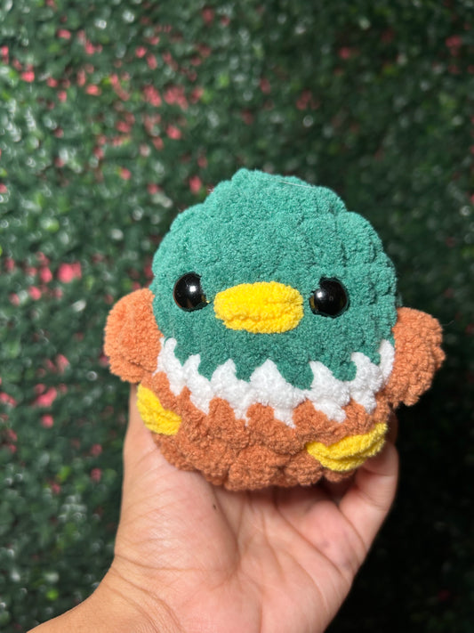 Mallard Crochet Duck, Amigurumi Duck