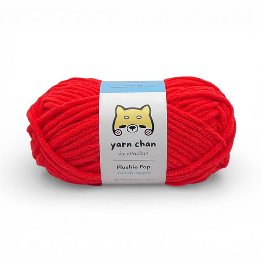 Candy Apple Yarn Chan Plushie Pop Yarn