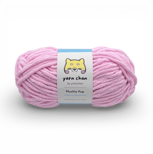 Cherry Blossom Yarn Chan Plushie Pop Yarn