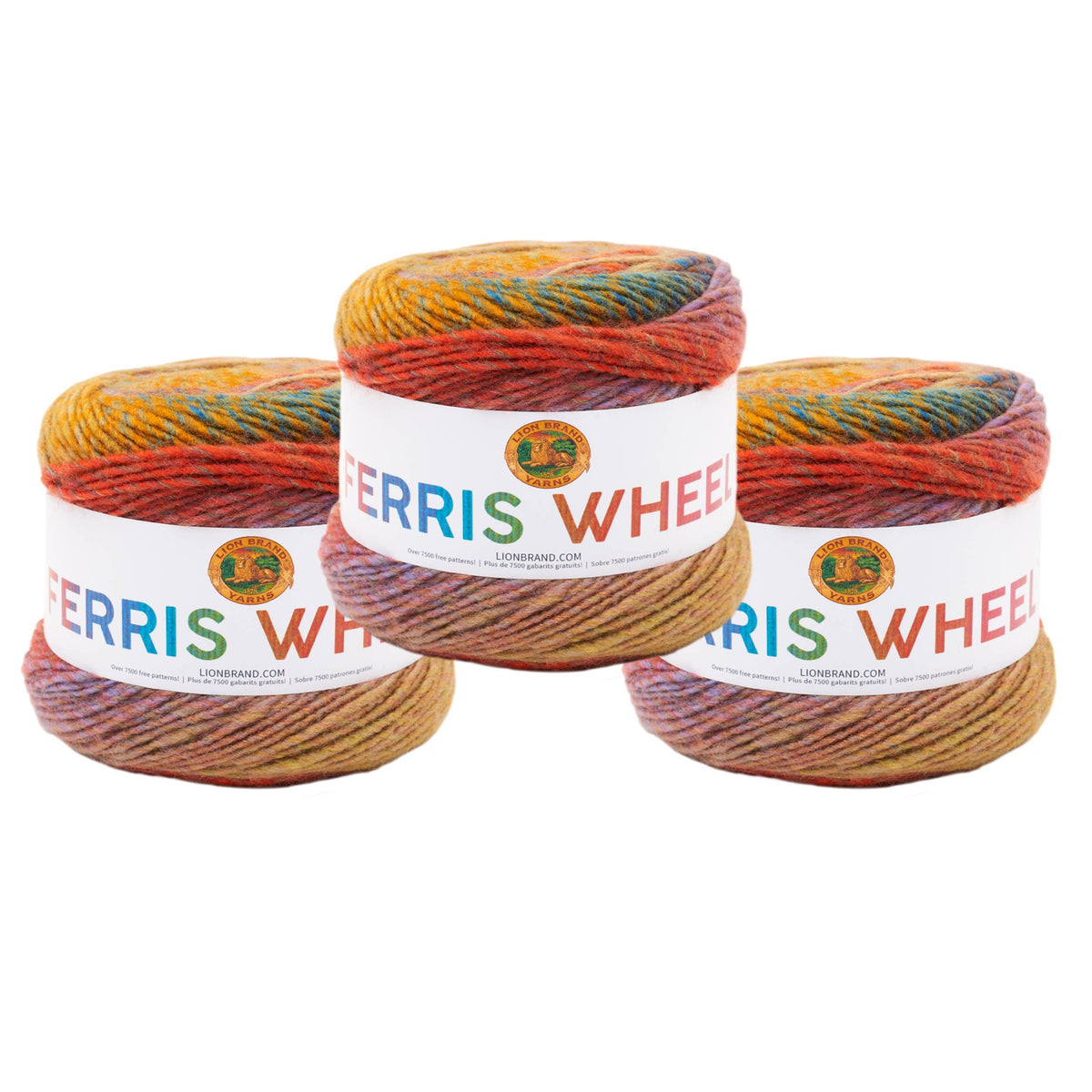 Lion Brand Yarn Ferris Wheel Buttercup