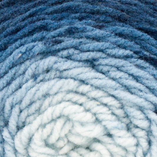 Lion Brand Yarn Mandala Gradient Steel Blue