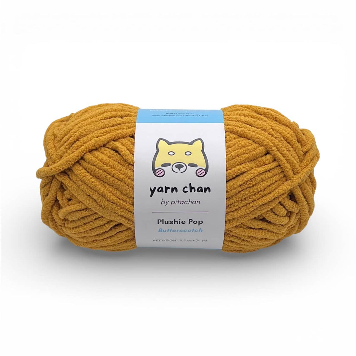 Yarn Chan Plushie Pop Yarn Butterscotch