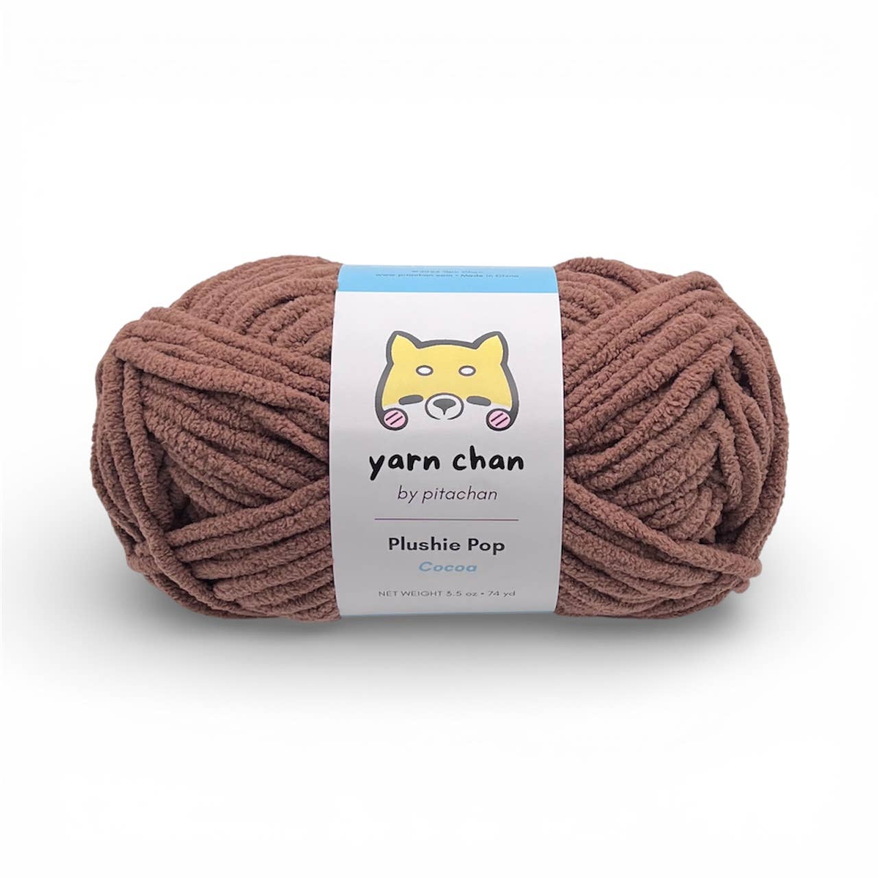 Yarn Chan Plushie Pop Yarn: Cocoa