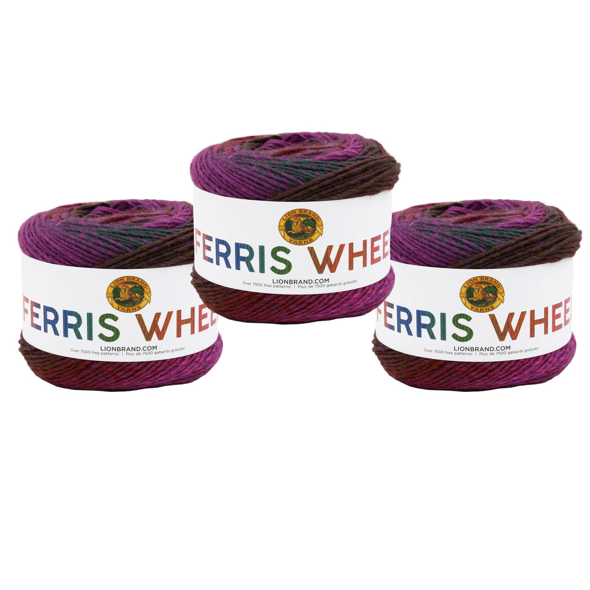 Lion Brand Yarn Ferris Wheel Cinnabar